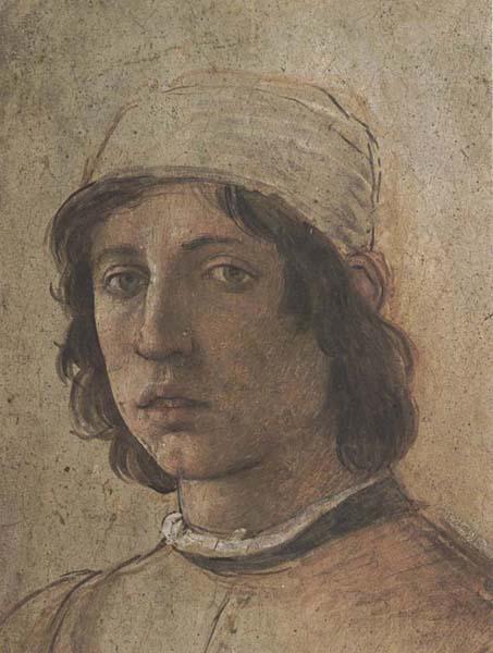 Filippino Lippi Self-Portrait Norge oil painting art